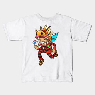 Panamanian Diablo Sucio Kids T-Shirt